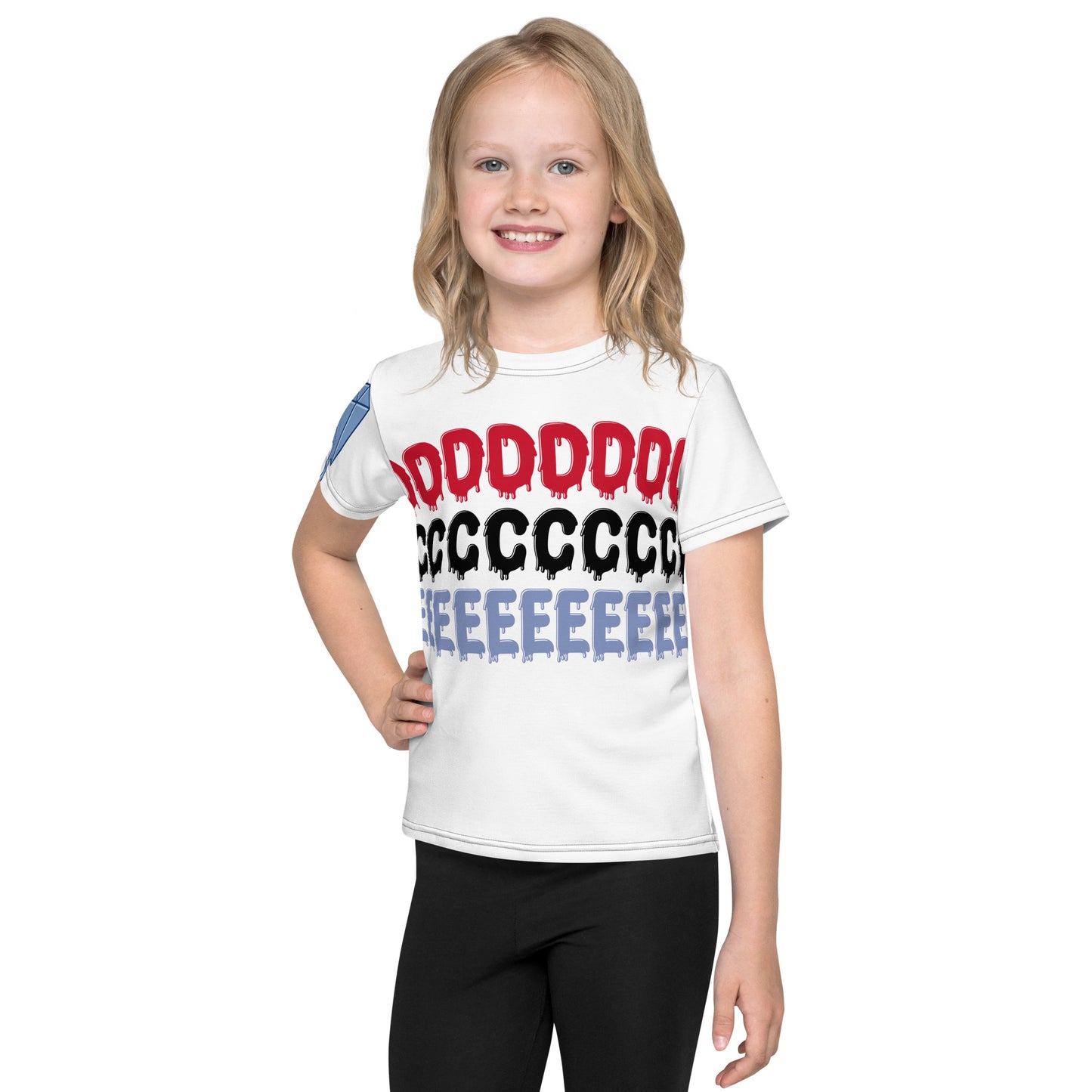 DCE Horizontal Multi-Color Kids Tee