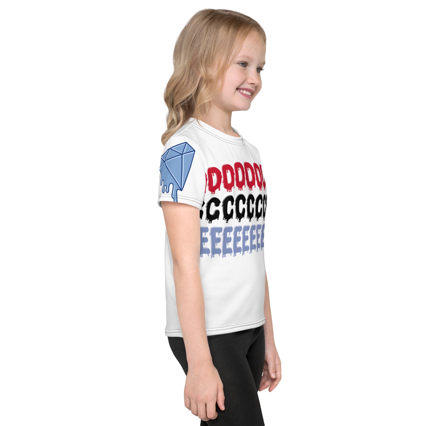 DCE Horizontal Multi-Color Kids Tee