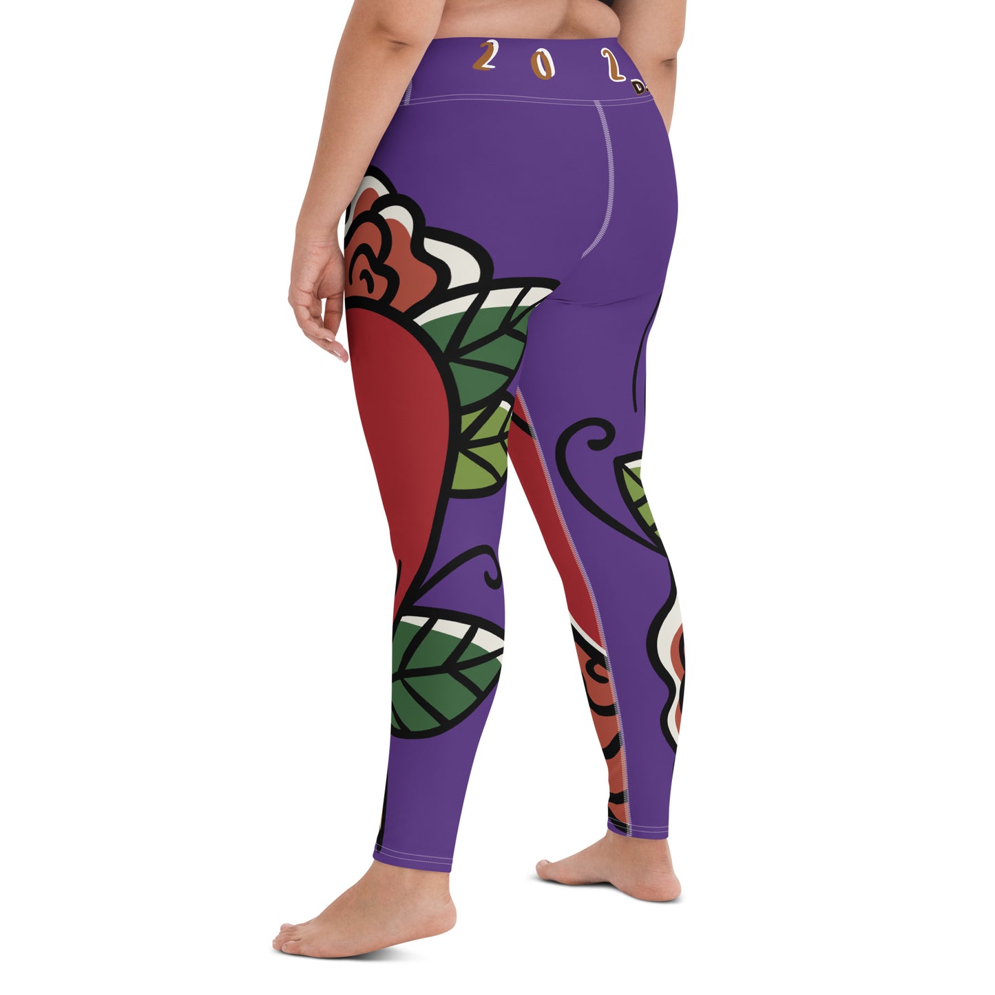 Drip Club Exclusive Waist Yoga Leggings