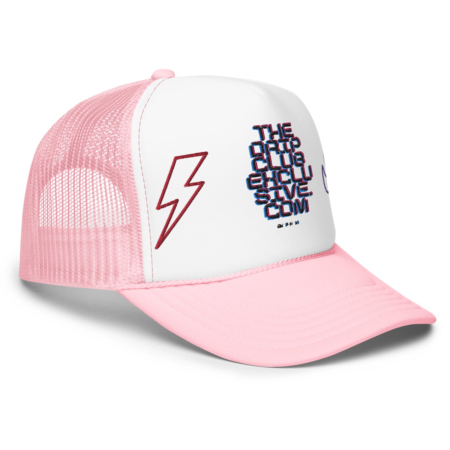 The DCE Dot Com Lightning Paw Foam Trucker Hat