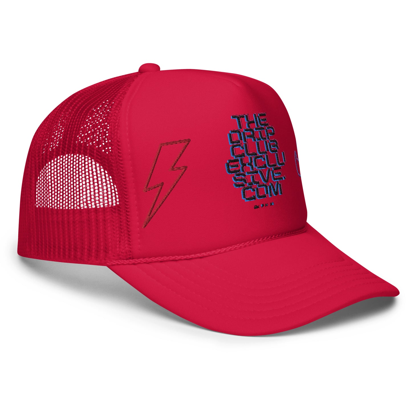 The DCE Dot Com Lightning Paw Foam Trucker Hat