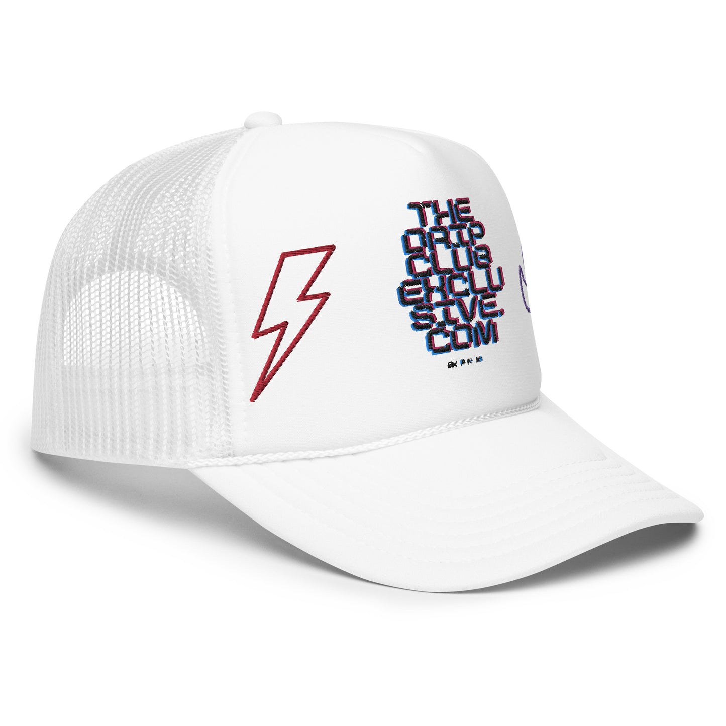 The DCE Dot Com Lightning Paw Foam Trucker Hat