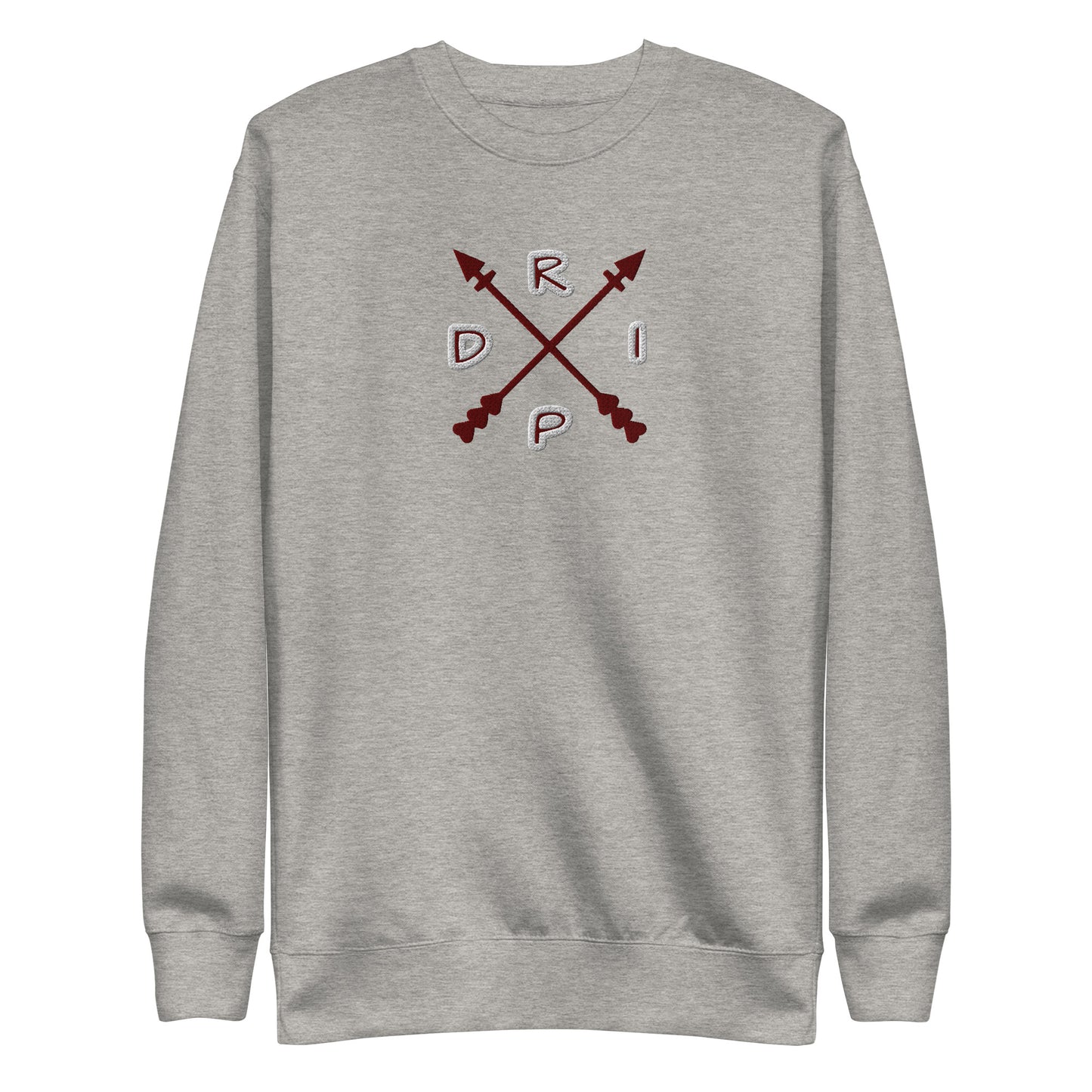 Cross Arrows Premium Drip Embroidered Sweatshirt