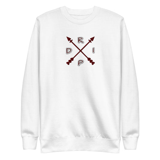 Cross Arrows Premium Drip Embroidered Sweatshirt